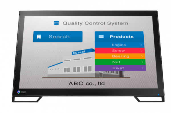 EIZO DuraVision FDF2382WT-A-BK con panel táctil 23&quot;
