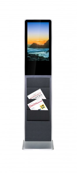 Allnet Stand Display 21&quot;, PoE, Android, negro