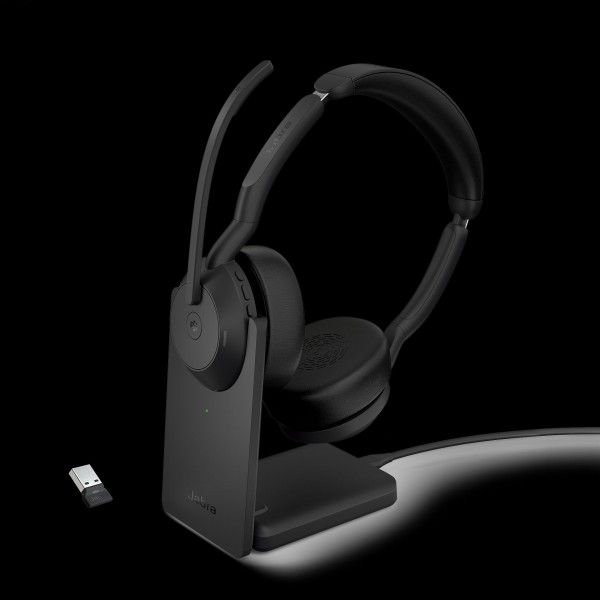 Jabra Evolve2 55 Link380a MS Stereo Stand