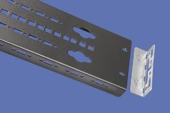 Knürr Schrank, DCM, zbh. Seitenteil, H2000/T1200mm, Schwarz