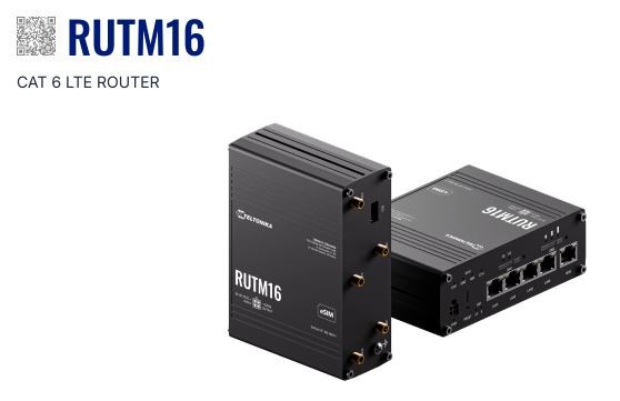 Teltonika RUTM16 Router LTE Global CAT6