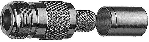 Telegärtner J01021A0155 Conector RG8 N-Type, hembra