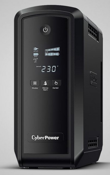 CyberPower USV, PFC-Serie, 900VA/540W, Line-Interactive, USB, reiner Sinus, Schutzkontaktdosen/IEC C13