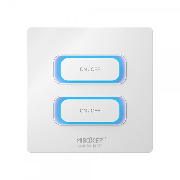 Synergy 21 LED Fernbedienung 2 Gang Panel 2,4GHz Bewegungssensor + Dimm *Milight/Miboxer* (w)
