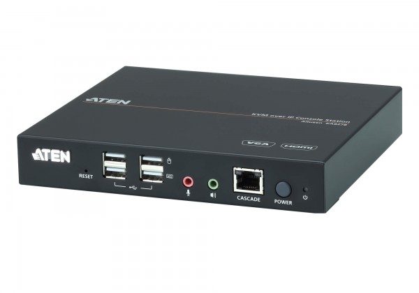 Aten KVM-Switch 1-fach, LAN(IP), HDMI/VGA,