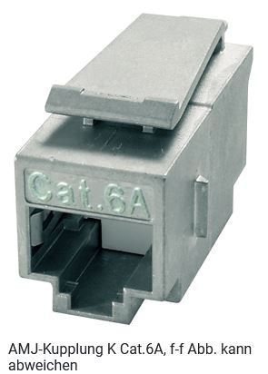 Telegärtner Modul, AMJ-Kupplung, CAT6, TP/TP, Snap-In,24-Pa