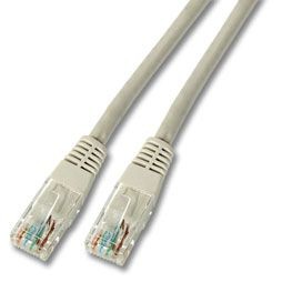 Patchkabel RJ45 UTP, 0,5m gelb, CAT5e