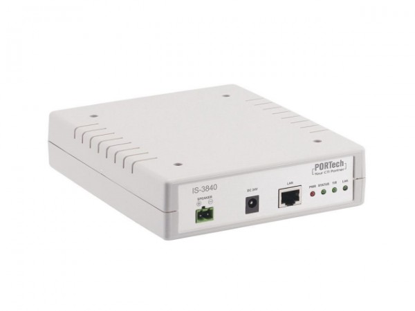 Portech VoIP SIP IP Gateway IS-3840 1 Port IP Gateway with b