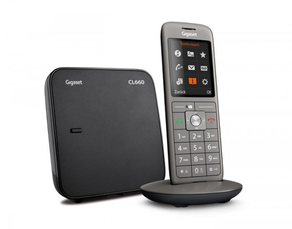 Gigaset CL660 teléfono DECT, antracita