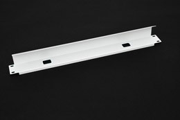 Triton 19"zbh. Schrankbeleuchtung, zbh. 19" Gehäuse für LED-Beleuchtungseinheit, Lichtgrau,