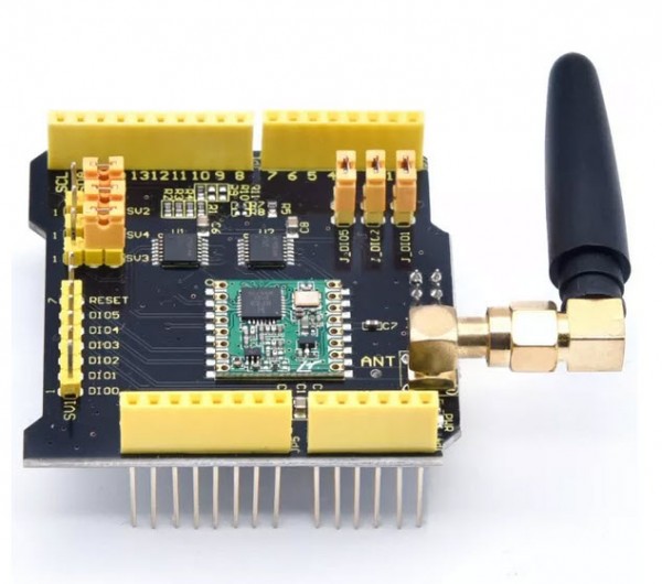 Keyestudio FSK Wireless Shield RFM69HCW 868mhz(Black and Eco