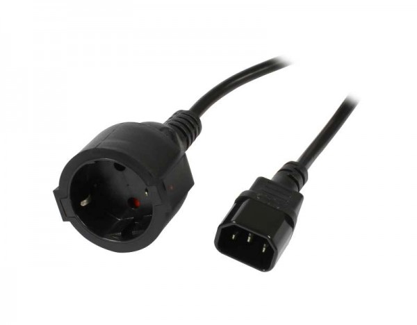 Synergy 21 S215399 Cable de alimentación C14->CEE7, 1.8m