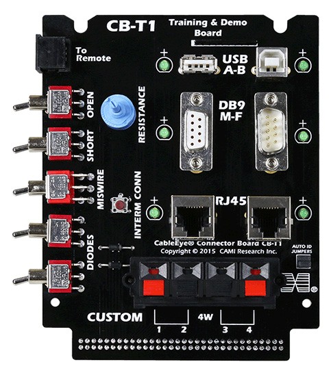 CableEye 800 / CB-T1 Training and Test Card