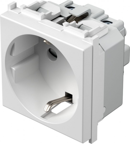 TEM Series Module socket outlet with earthing contact Antibacterial