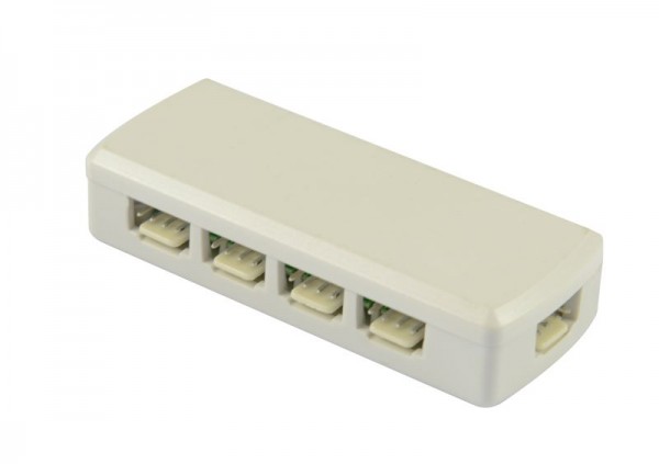 Synergy 21 ARGOS Regleta de 6 conexiones RGB, IP54