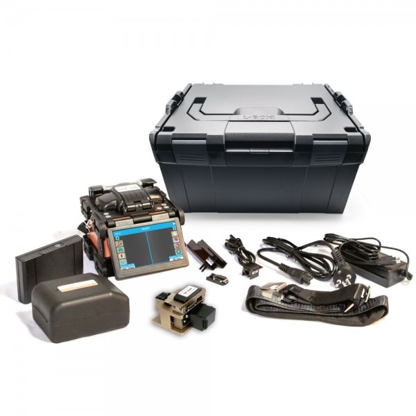 NetPeppers LWL Glasfaser Lichtbogen-Spleißgerät, Kernzentriert, CFS100, 3-Achsen gesteuerte Fusionsspleißgerät, KIT-PRO,