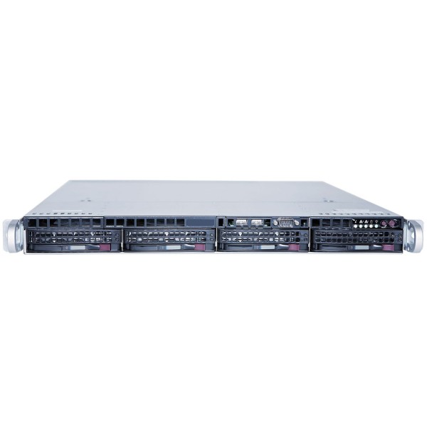 Hanwha Techwin 1U-4BAY-SERVER-24TB-RAW