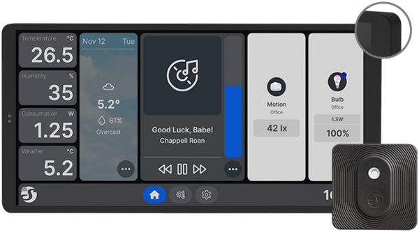 Shelly Pack Wall Display X2 Negro + Blu H/T Negro