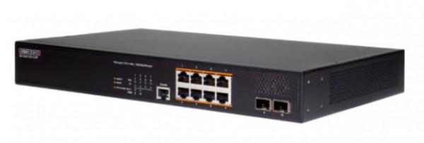 Edgecore Switch L2+ TIP OLS firmware; 8 x 2.5GE PoE + 2 10G SFP+, PoE 240W, ECS4125-10P