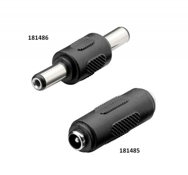 Synergy 21 LED to barrel connector -> barrel connector, gender changer adapter