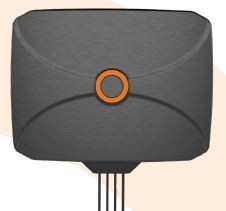 Poynting · Antennen · 5G/LTE · M2M/IoT · A-PANL-0401-V1-01 · schwarz · 2m SMA (M) · 7,8dbi Wide-Omni LTE Antenne