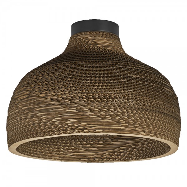 LEDVANCE Decor Cardboard Hat Ceiling E27 Brown