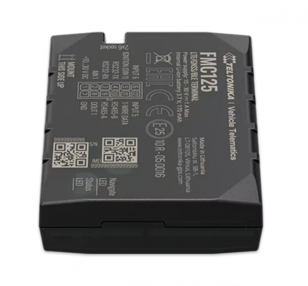 Teltonika FMC125 Tracker LTE/3G/2G/GNSS/BLE 4.0