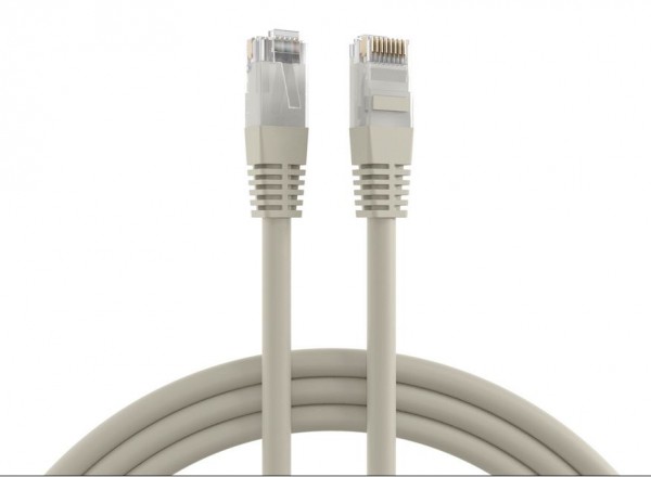 Patchkabel RJ45 UTP.15m grau,CAT6