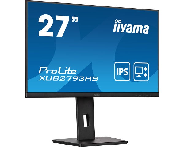 TFT 27,0"/68,5cm iiyama ProLite XUB2793HS *schwarz* 16:9