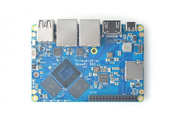 FriendlyELEC NanoPI R6C Dual-2.5G ETH 8G RAM / 32G emmC Combo with Case