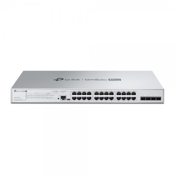 full managed Layer 2+ Switch Â• 28 Port Â• 24x 1GbE, 4x SFP Â• PoE Budget 250W Â• 24x PoE at/af Â• Omada PRO Â• S5500-24GP4F