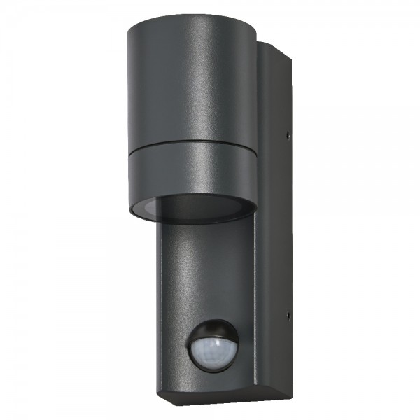 LEDVANCE Endura Classic IP65 GU10 Isidor Wall Sensor Dark Gray