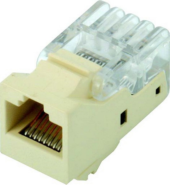TEM Series Module Communication Keystone CONNECTOR KS CAT5eRJ45 8/8