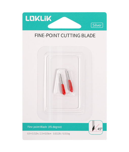 LOKLIK Cuchilla de corte 45º - Pack de 2