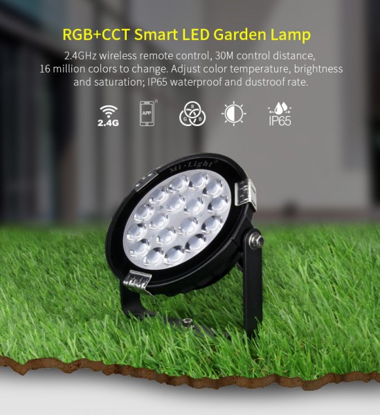 Synergy 21 Foco LED 9W RGB-WW IP65 24V *Milight/Miboxer*