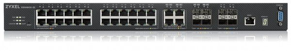 Zyxel Switch full managed Layer3 32 Port • 24x 1 GbE • 4x 1 Gb Combo • 4x SFP+ • 19&quot; • NebulaFlex Pro • XGS4600-32