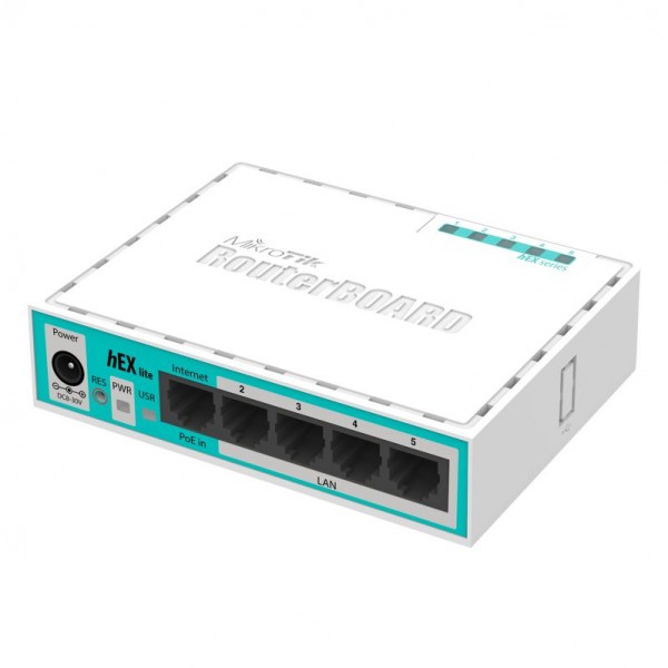 MikroTik RB750r2 hEX Lite