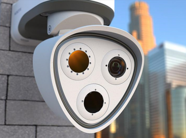 Mobotix M73 Body mit LSA Anschlussbox (weiß)