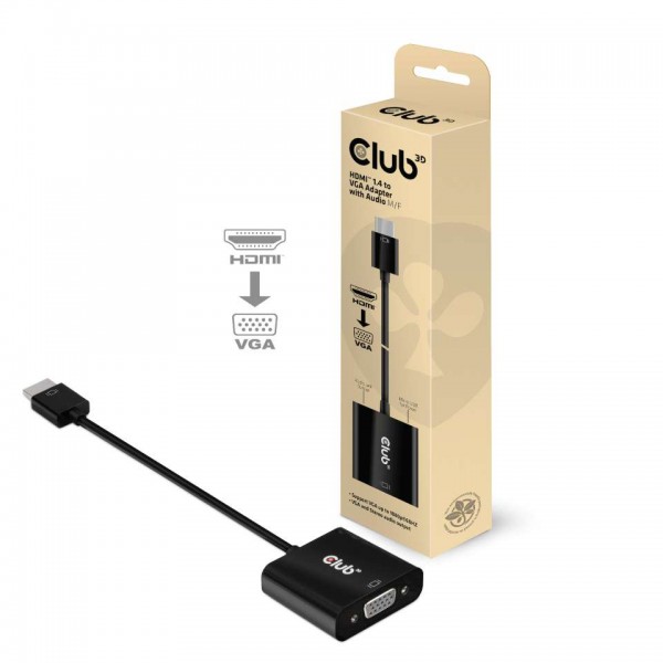 Adapter HDMI =&gt; VGA *Club3D*