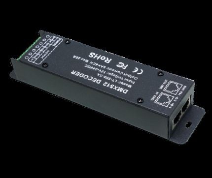 Synergy 21 Controlador DMX 512 Esclavo RGBW 4*5A