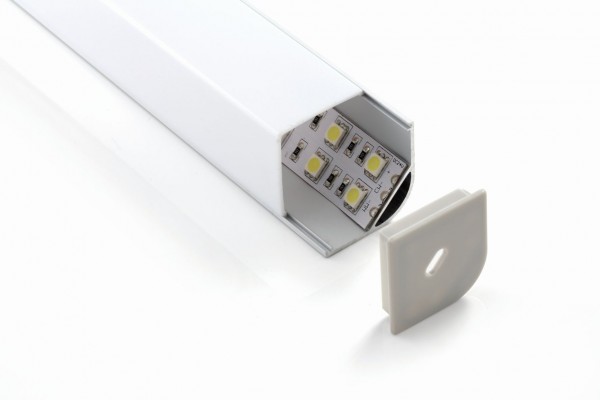 Synergy 21 ALU015-R Difusor PMMA transparente, 2m