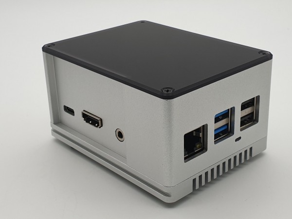 Rock Pi Carcasa de aluminio ecoPI PRO HP, plata