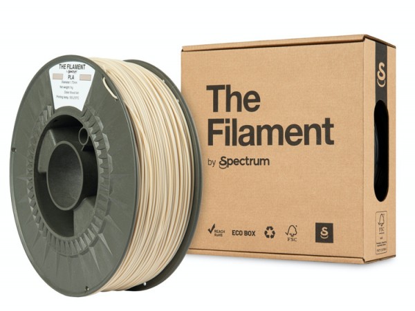 Spectrum The Filament PLA, Madera Ceniza 1Kg