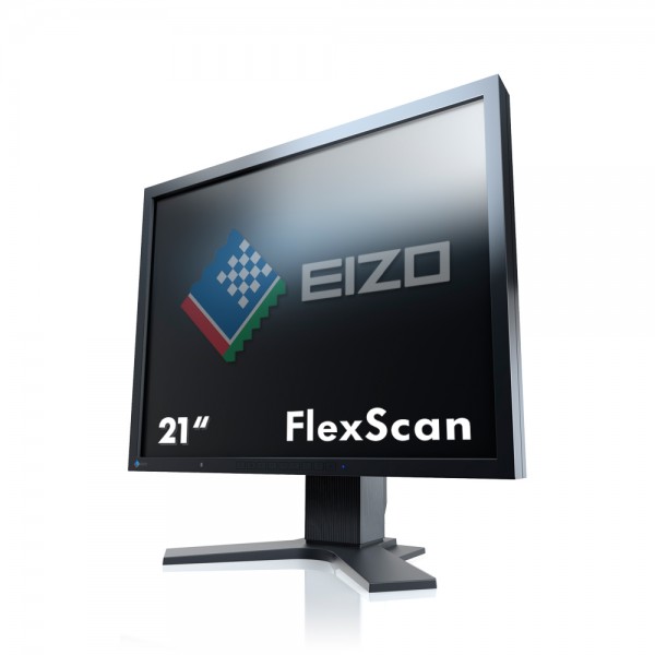 EIZO FlexScan Square S2133-BK Monitor schwarz 21"Zoll 4:3 Format, IPS-Panel