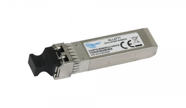ALLNET Switch Modul ALL4777 SFP28-25GB-SR, 25Gbit, bis 100m, Multimode, LC-Anschluß, bis 100m, uncodiert,