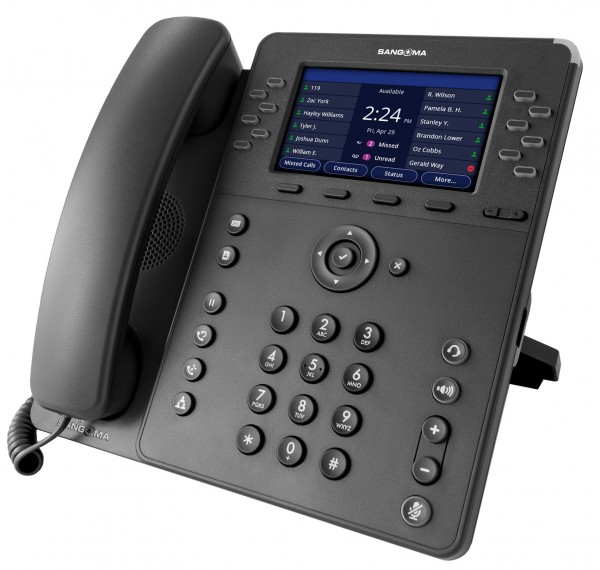Sangoma Sangoma P330, 12-Line, HD Voice, Gigabit Ethernet, 2 x USB, BT, WiFi, 4.3&quot; IPS Color Display **packed in cartons of Quantity 6. Pallets contain 24 cartons, totaling 144 telephones per pallet.