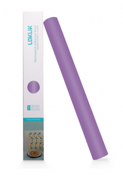 LOKLIK Vinilo adhesivo permanente Mate morado claro