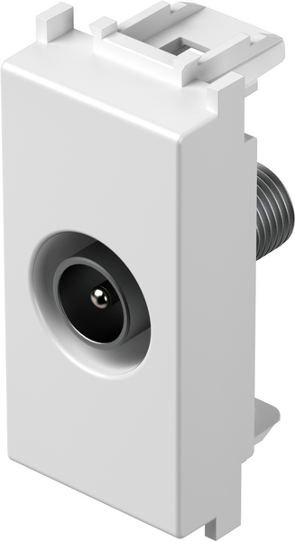 TEM-serie moduludtag SOCKET TV BASIC0dB 1M PW