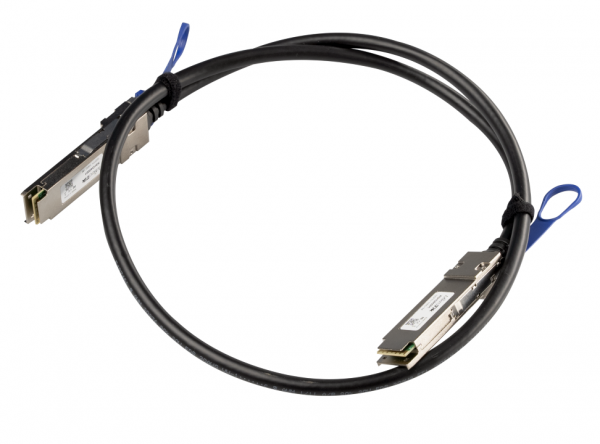 MikroTik Cable de conexión directa QSFP28 100G, 1m