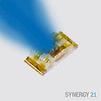 Synergy 21 SMD 0603 PLCC2 1608, azul